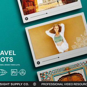 Travel Shots - Video LUTs for Adobe Premier and DaVinci Resolve