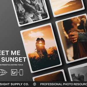 Meet Me At Sunset - Lightroom Presets For Desktop And Lightroom Mobile