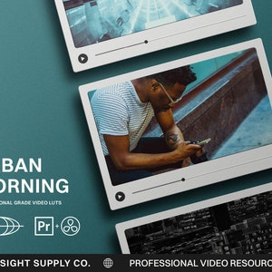 Urban Morning - Video LUTs for Adobe Premier and DaVinci Resolve