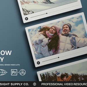 Snow Day - Video LUTs for Adobe Premier and DaVinci Resolve