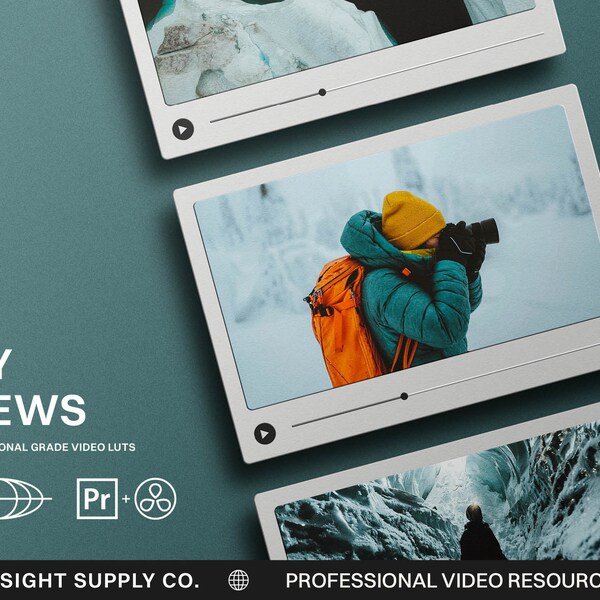 Icy Views - Video LUTs for Adobe Premier and DaVinci Resolve