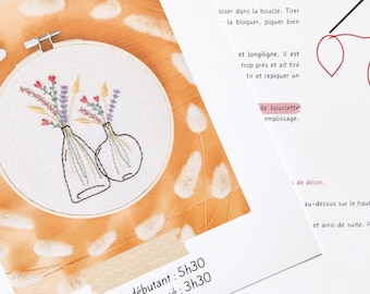 Patron + tutoriel broderie "Les dames-jeannes" (PDF)