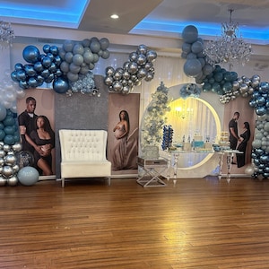 Custom Wedding Retractable Banner Stand INCLUDED with full color print | Adjustable banners| Wedding Banner Stand | Wedding Display