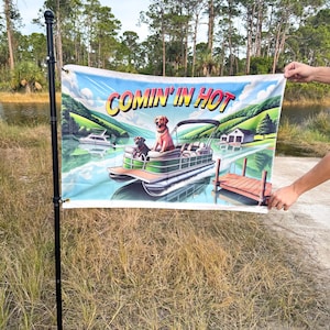 Custom Flags, Boat Flags, Personalized Flag, Rave Flags, Single Sided, Double-Sided Custom Flag, Festival Flags, Wedding Flag, School Flag