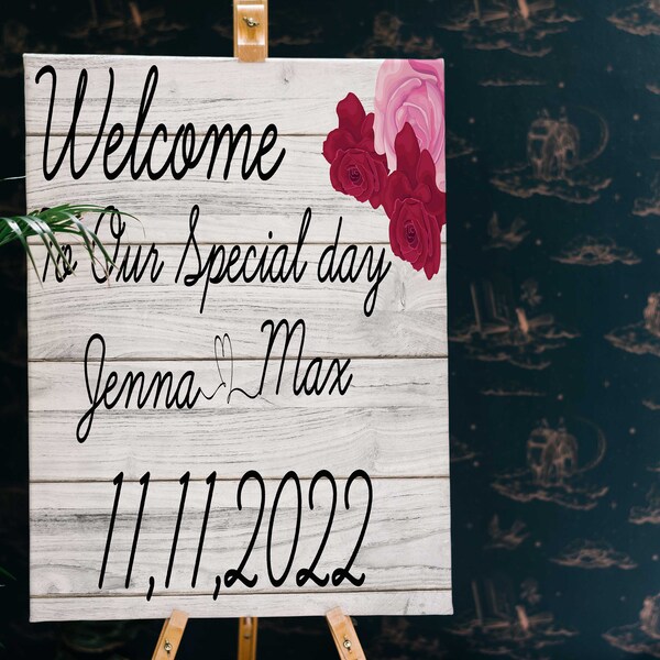 Custom Wedding Foam Board Signage, Wedding Timeline Board , Welcome to Wedding Sign , Wedding Decor, Wedding Sign, Birthday, Seating Chart