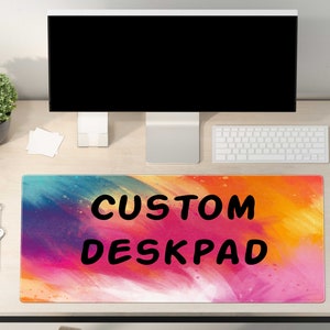 Custom Mouse Pad - Gaming Desk Mat - Large Desk Pad - Extend Gaming Mouse Pad -Custom Desk Mat -Gift for Gamers, Christmas Gift, Holiday