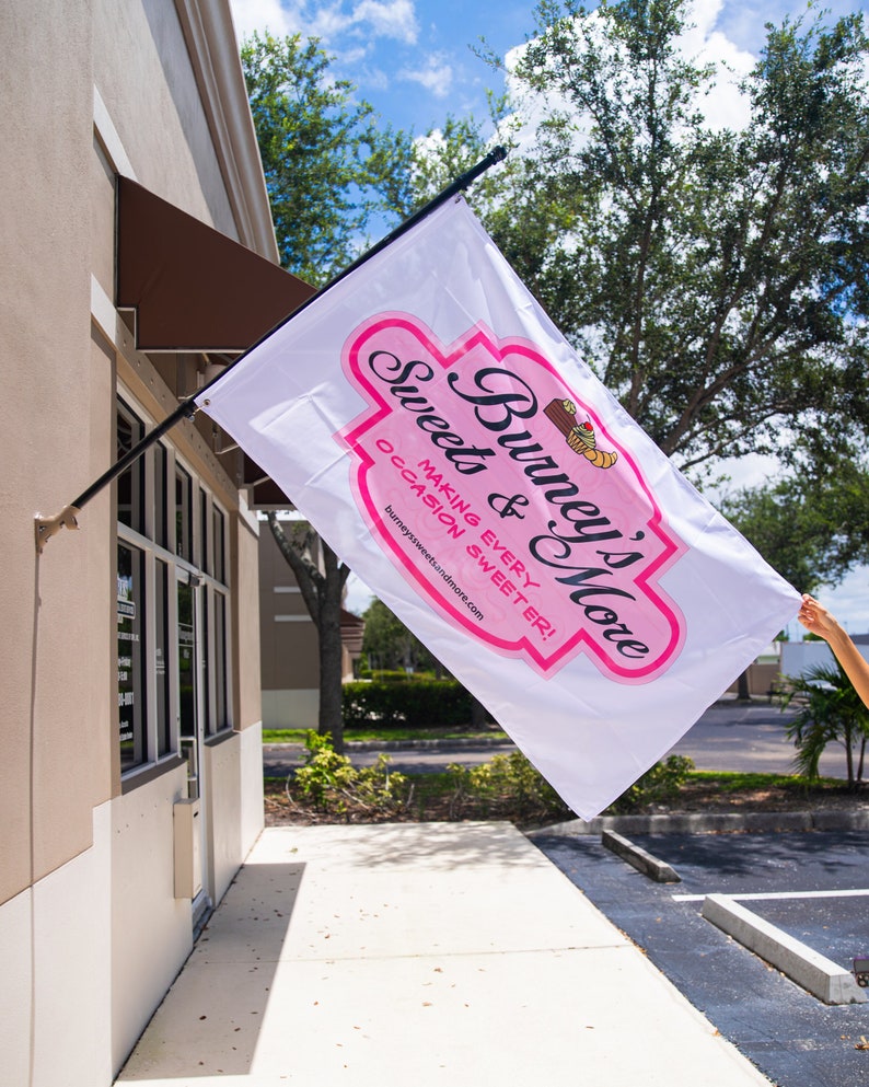 Custom Polyester Flag - Add Your Image, Logo or Text - Vibrant Full ...