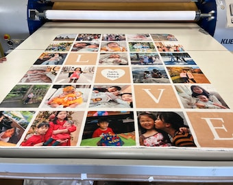 Create your own Collage Photo blanket. Use as many photos you would like to make it your own. Fleece blankets. Multiple sizes
