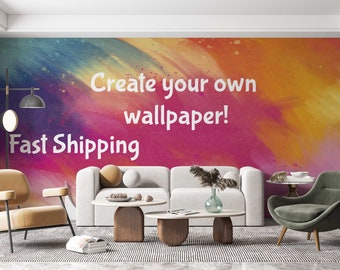 Custom Wallpaper, Custom Wall Mural, Customized Wallpaper, Customized Wall Mural, Custom made Wallpaper Mural, Custom Order