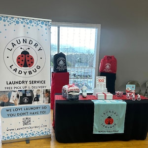 Custom Retractable Banner, Table Runner, Pop Up shop, Trade Show Package, Roll up Banner Table Throw, Custom Logo Design, Fast Shipping