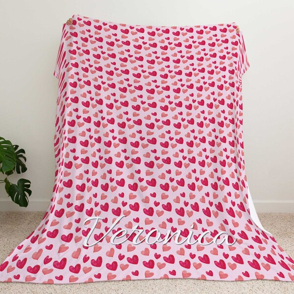 Valentine Blanket Etsy
