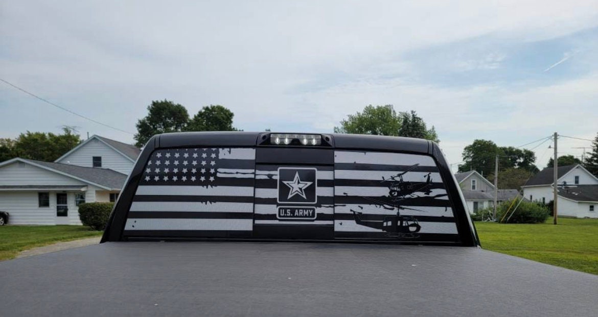 Custom Design Your Own Rear Window WITH SLIDING Window - Etsy