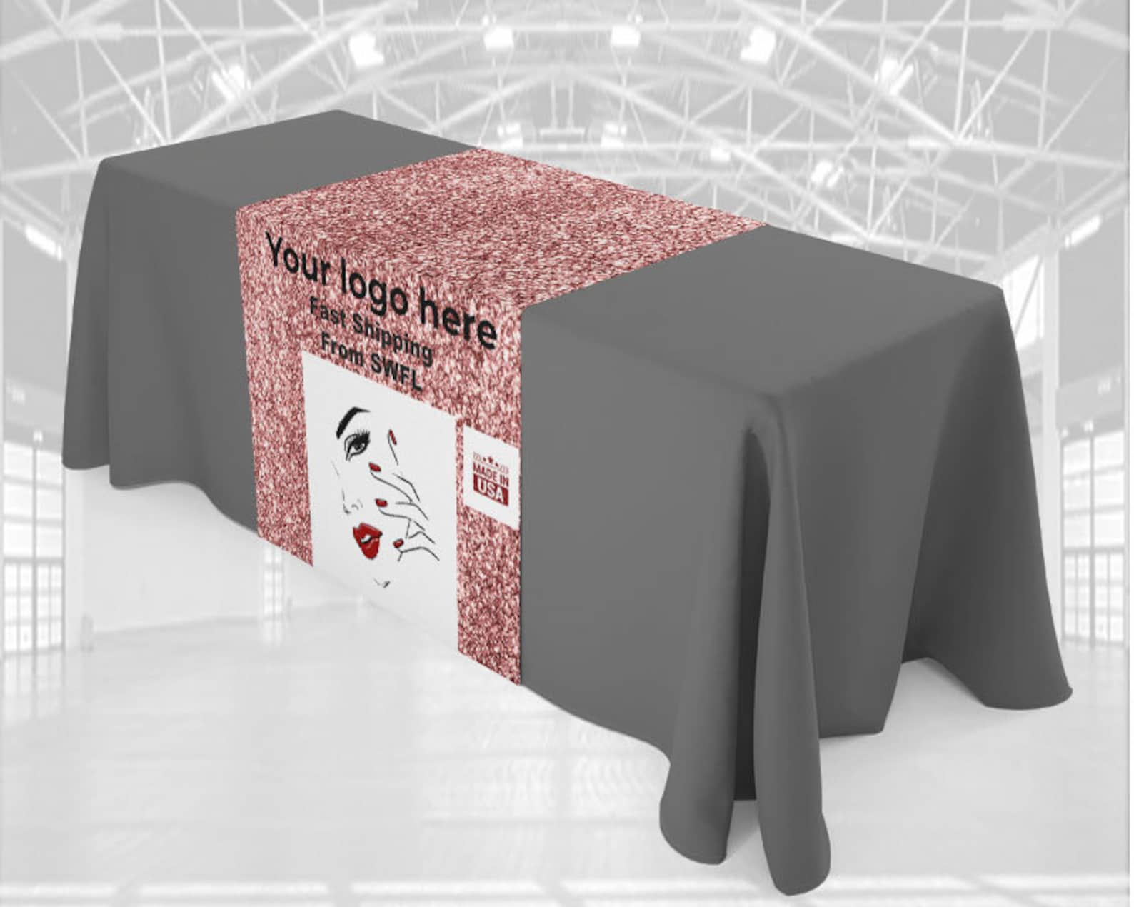 Custom Table Runner 24'' x 72'' Full Color Etsy