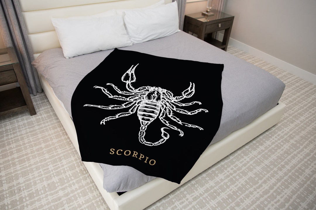 Zodiac Sign , Scorpio Blanket , Zodiac Sign Blanket , Scorpio Gifts