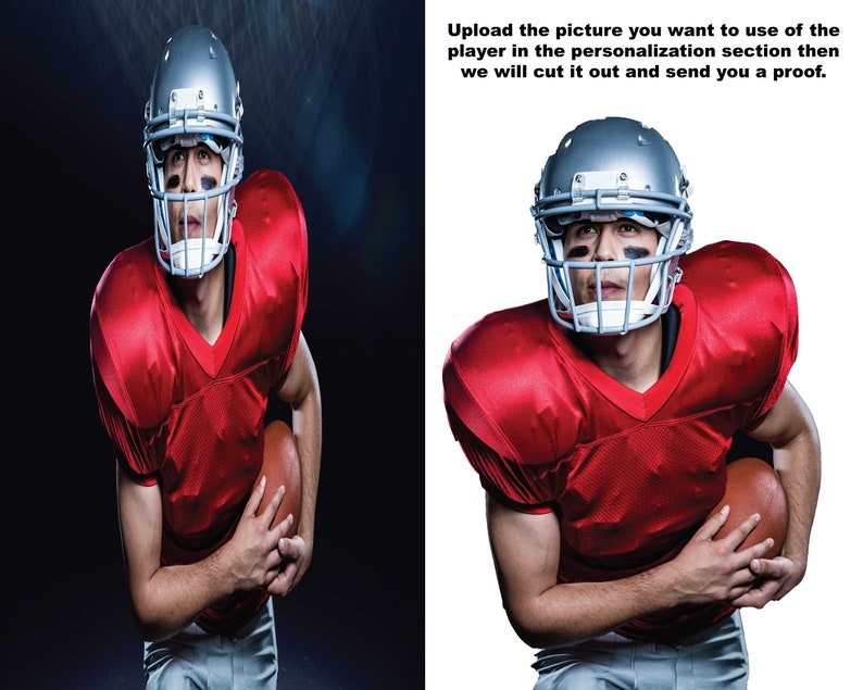 Custom School Sports Team Banner High School Sports Football Etsy