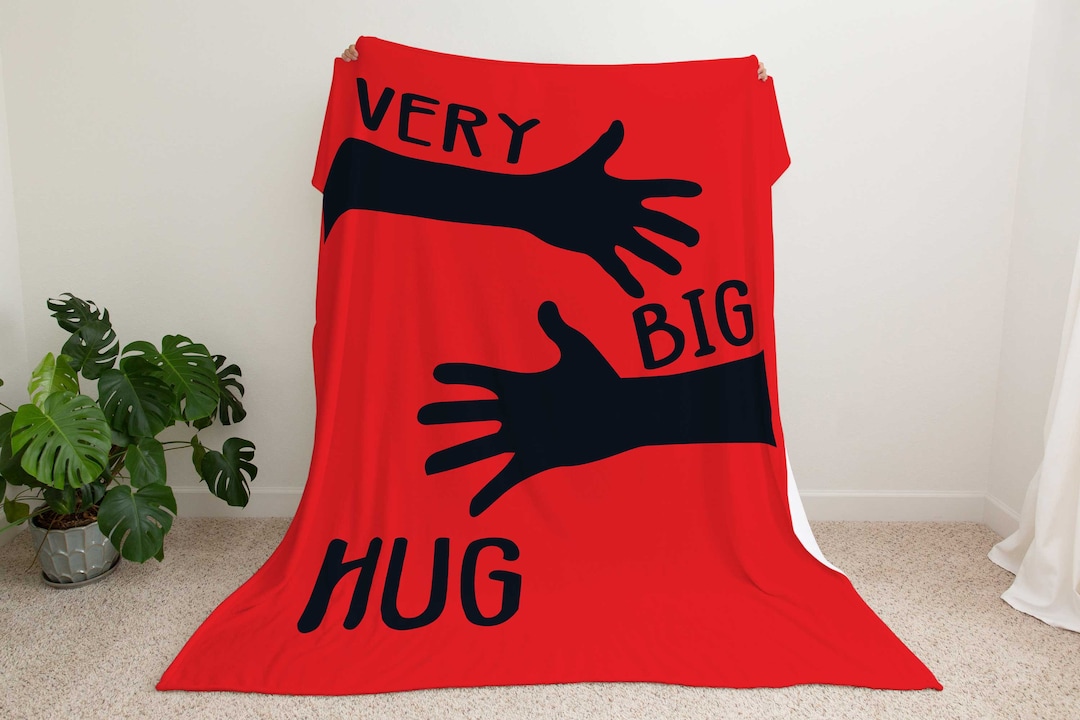 Very Big Hug Throw Blanket Send Hugs Best Friend Birthday Gifts Going