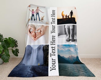 Create your own Collage Photo blanket. Use as many photos you would like to make it your own Multiple sizes