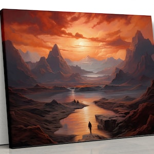 Grand Canyon Wall Art Canvas-Wall Art- Canyon Wall Art-Canvas Wall Art-Wall Hangings -Home Decor-Home Wall Hangings-Grand Canyon Wall Art