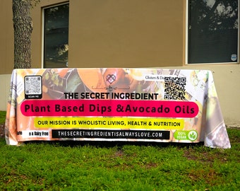 Custom Printed Table Cloth and Fitted Cloths, 4ft table 6ft table and 8 ft table , Full color print fast delivery