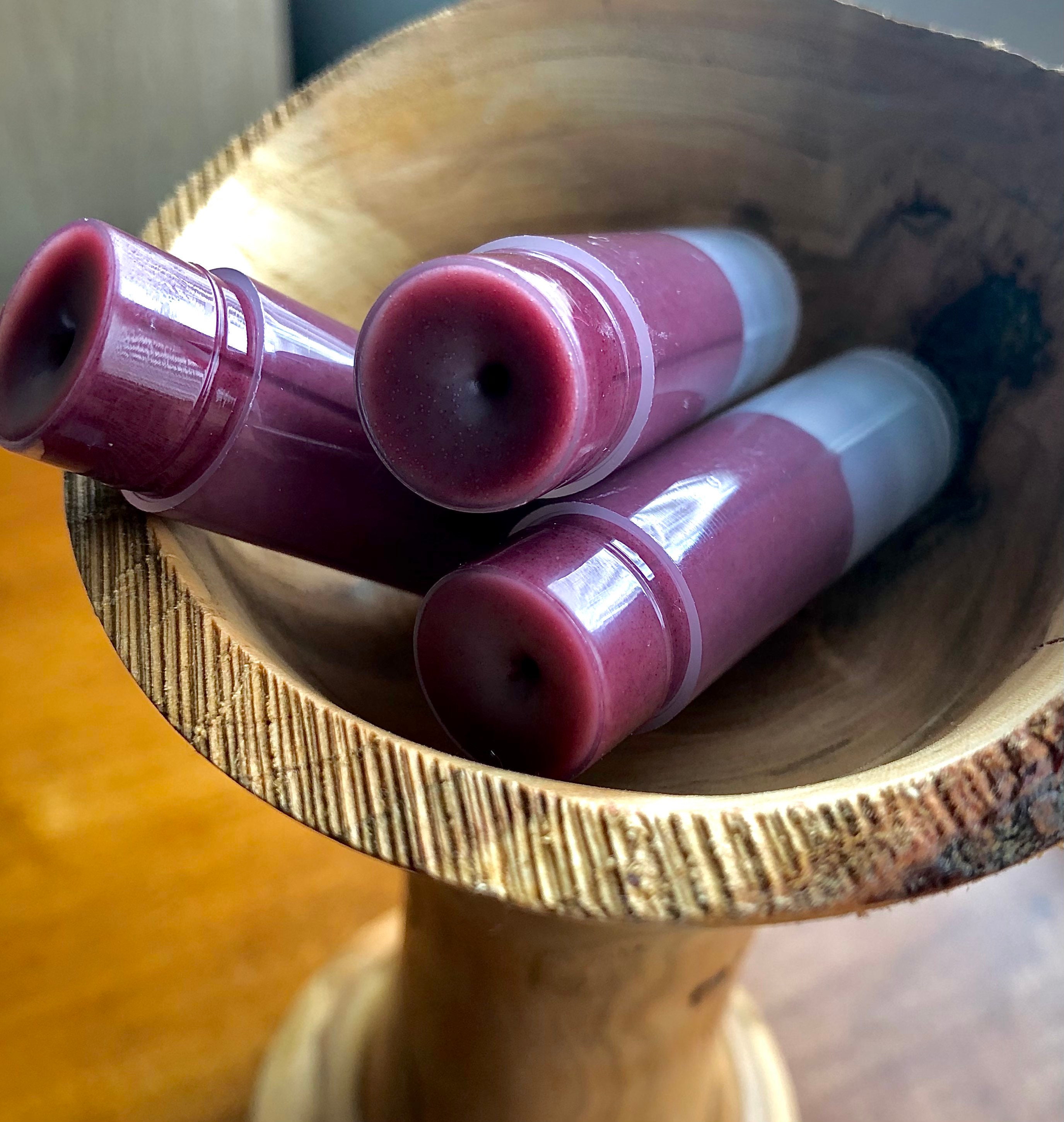 AllNatural Lip Balm in Plum Etsy