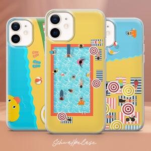 Sea Travel Handytasche Getaway Cruise Cover für iPhone 16e, 15, 14, 13, 12, XR, SE, Pixel 9 Pro, 8, 7A, Samsung S25 edge, S24 FE, A71, A36