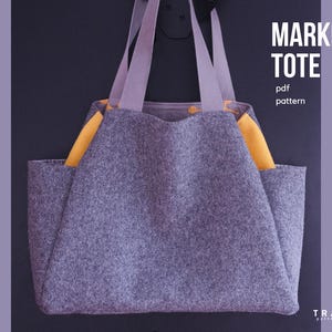 Market Tote pdf sewing pattern