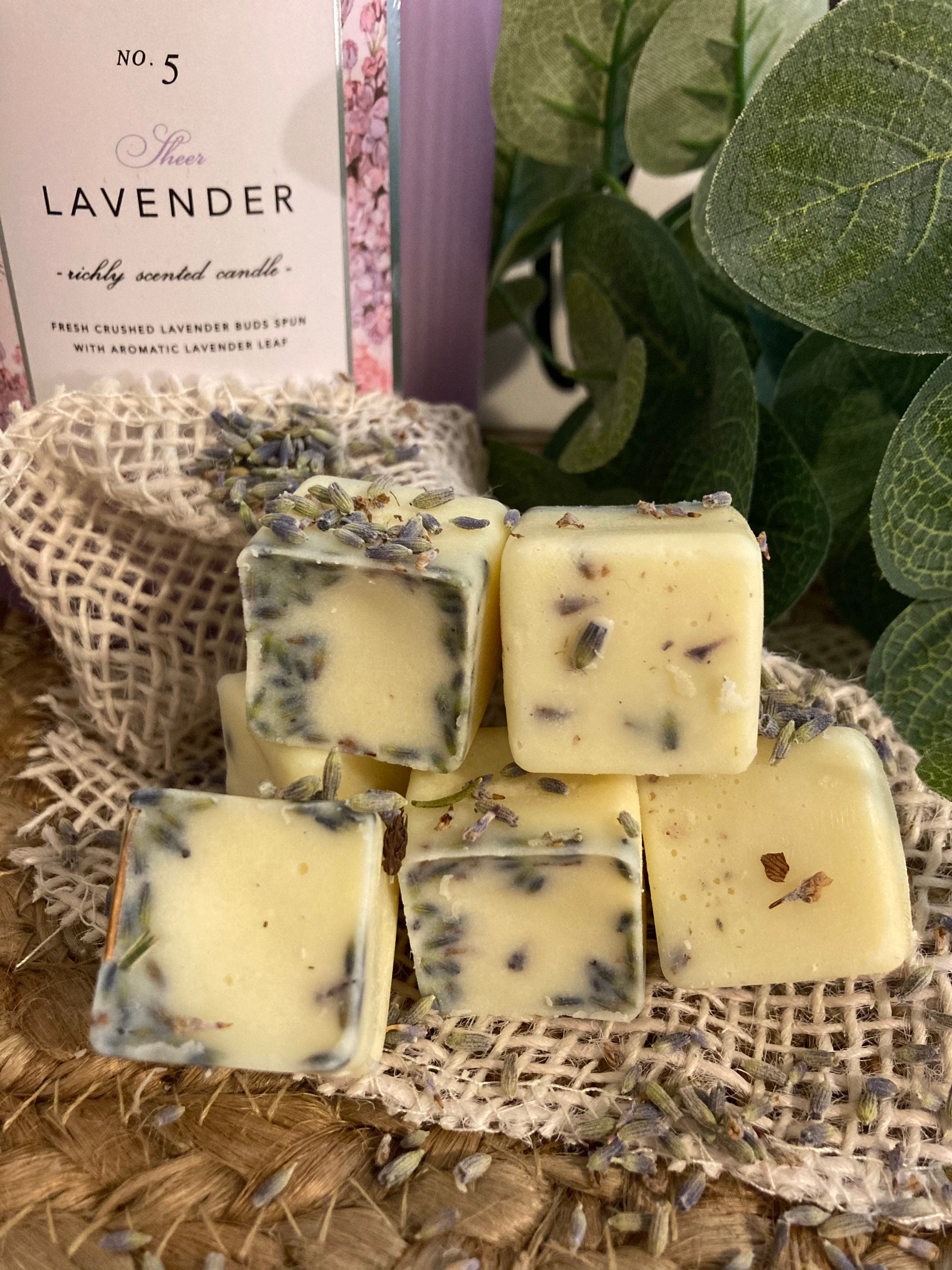 Lavender Cocoa Butter Bath Melts Etsy
