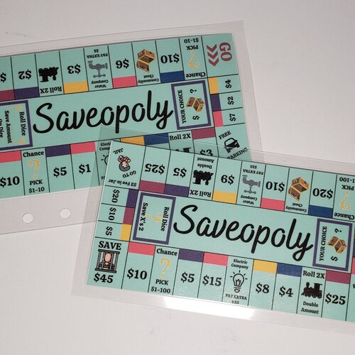 A7 Cash Envelopes Budgeting Cash Stuffing Savings 100 Etsy