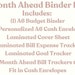 Month Ahead Budget Binder Set Personalized A6 Cash Envelopes Month Month Ahead Budget Binder Set Personalized A6 Cash Envelopes Month