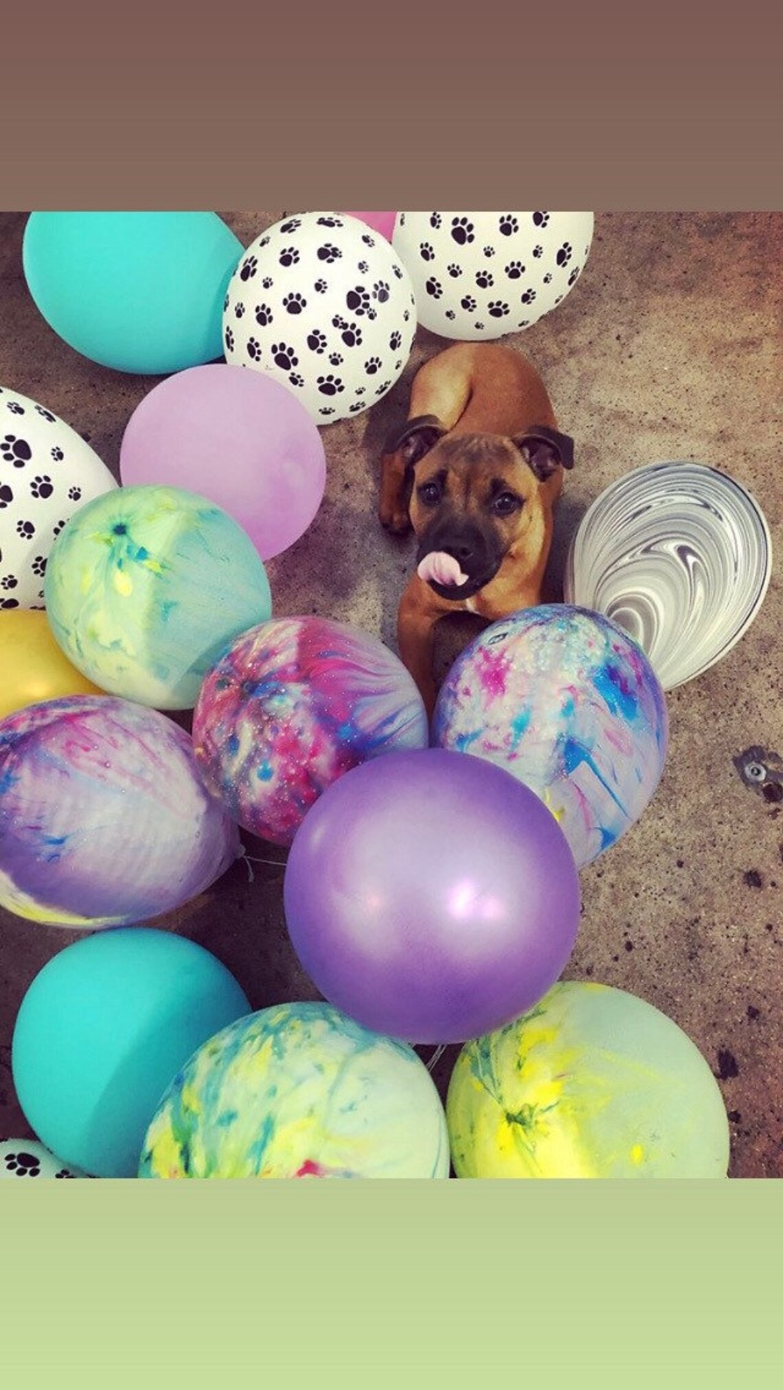 boho-birthday-bohemian-decor-tie-dye-balloons-marble-swirl-etsy