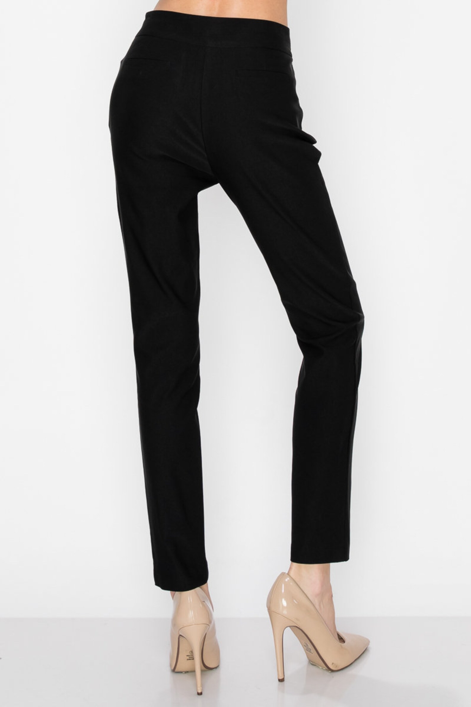Women's Fitted Dress Pants with Stretch Trouser slacks Etsy