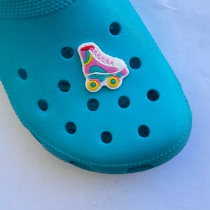 Rollerskate Croc Charms