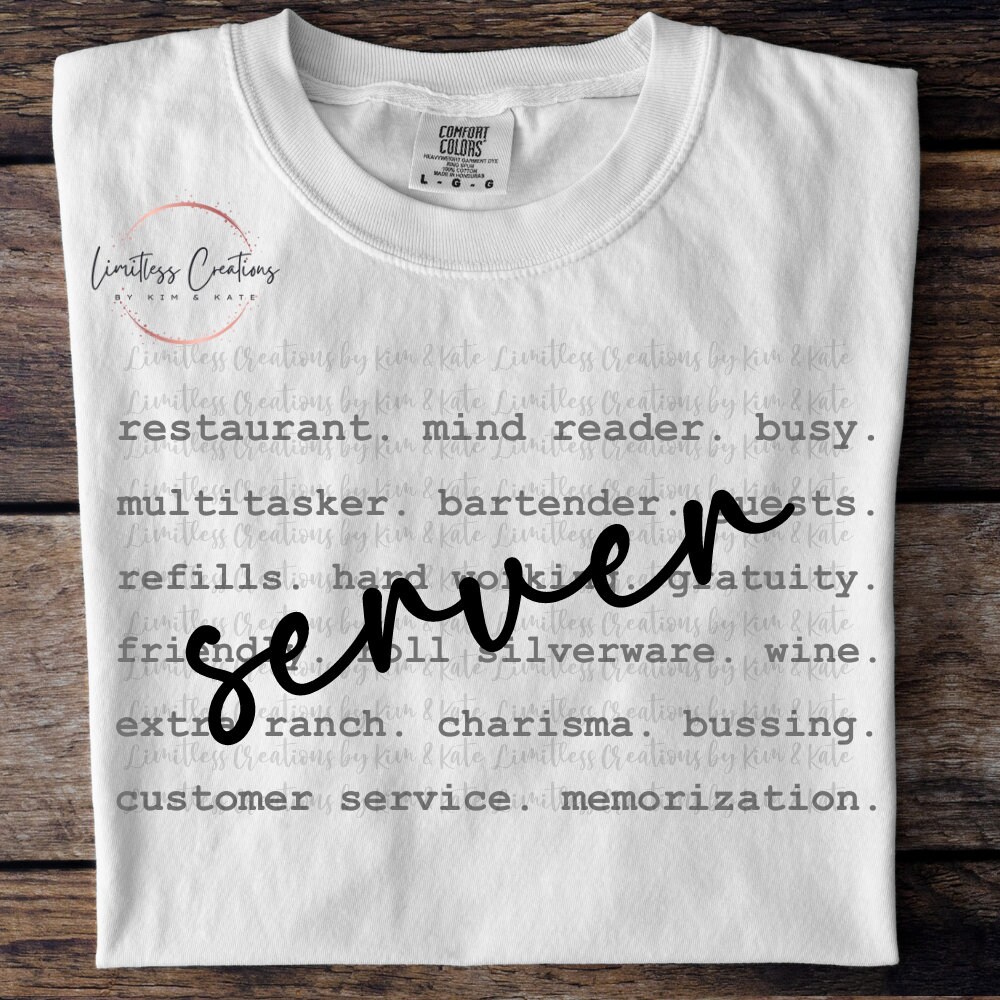 server  Typography/Words  PNG/Digital Design