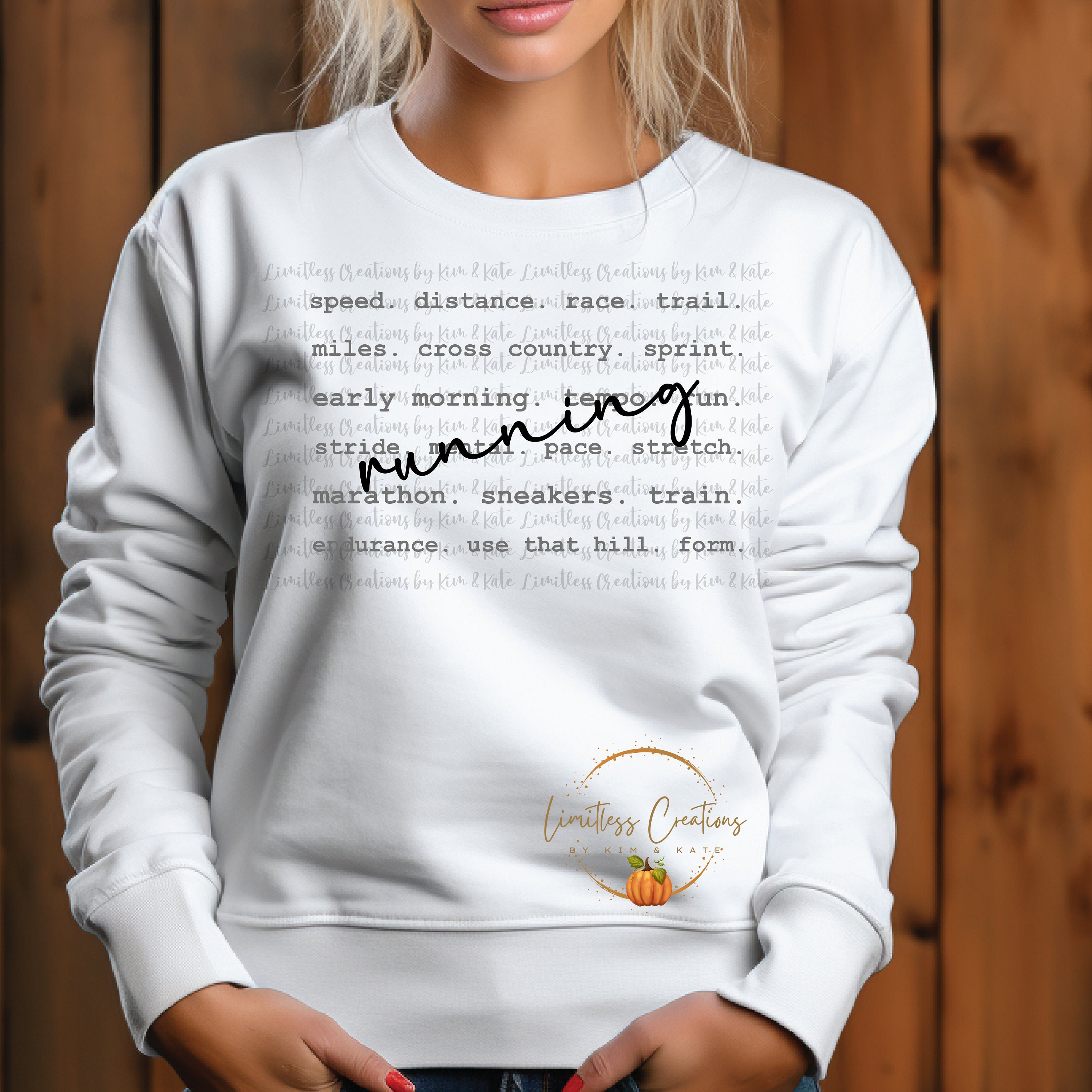 Running Typography/words Customizable PNG - Etsy