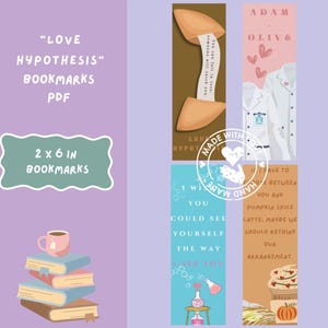 Love Hypothesis Bookmark Bundle