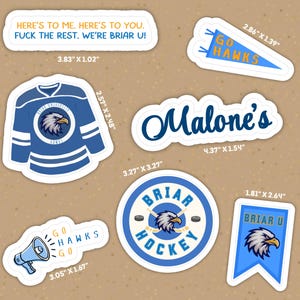 Off-Campus Stickers (Briar U, Sticker Pack)