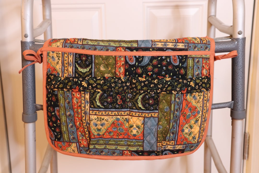 Walker Caddies Quilted Fabric Handmade Etsy