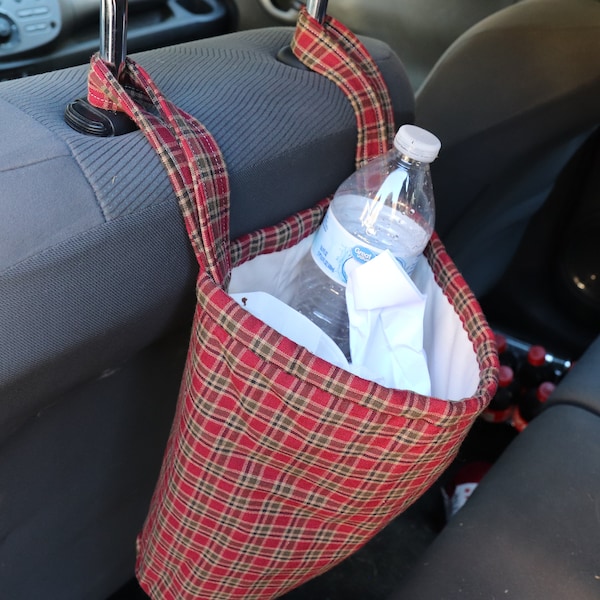 Fabric Car Trash Bags Etsy