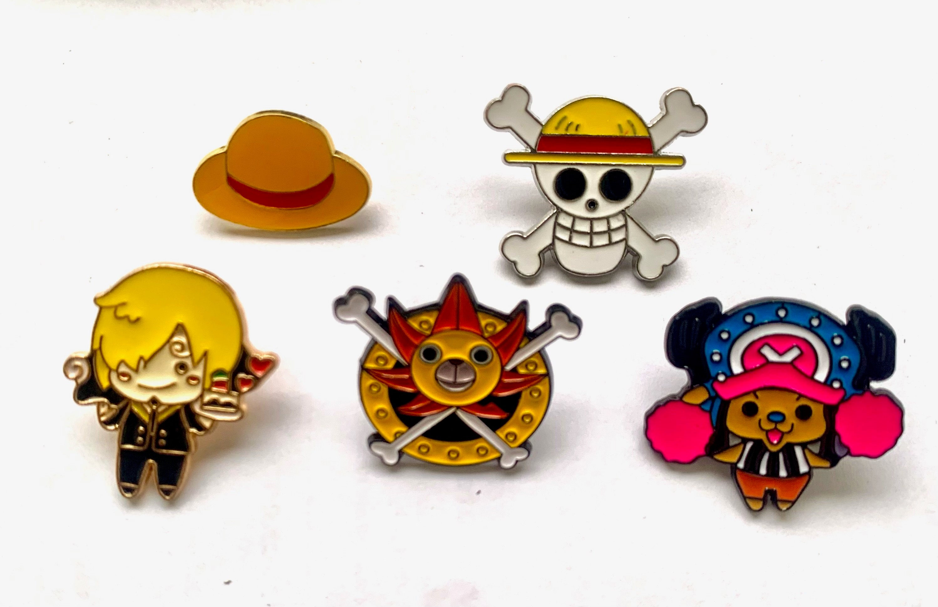 ONE PIECE LUFFY LUCKY CAT Enamel Pin, Cool Anime Pins, Pirate Pin
