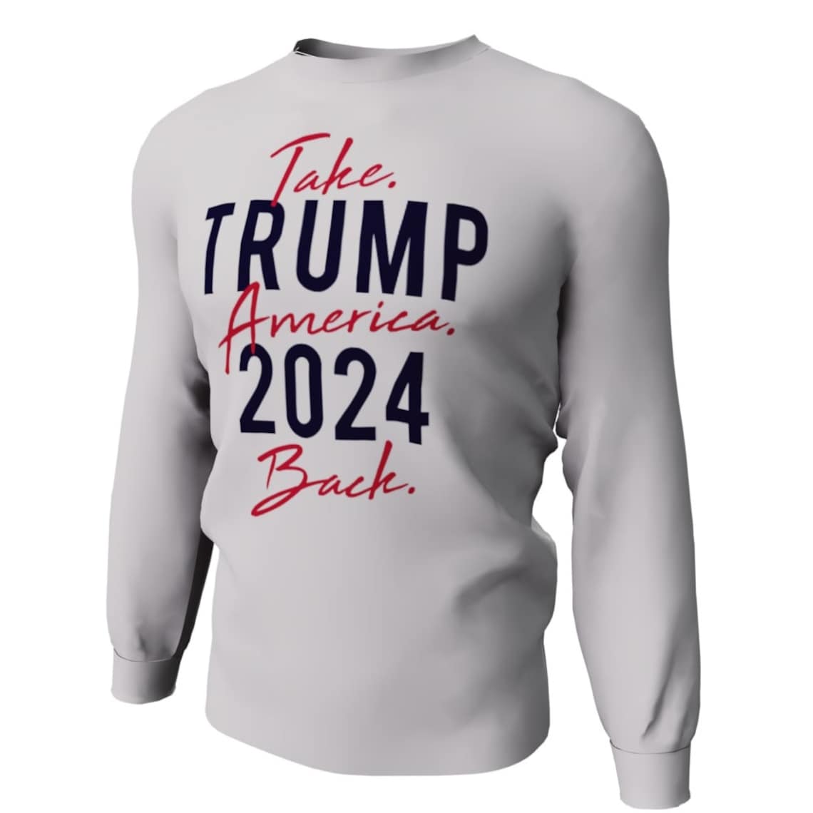 Trump 2024 Long Sleeve Shirt Trump 2024 Tshirt Donald Etsy