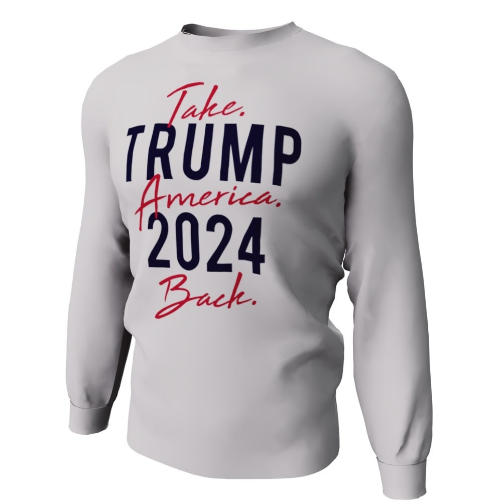 Trump 2024 Long Sleeve Shirt Trump 2024 Tshirt Donald Trump Tshirt