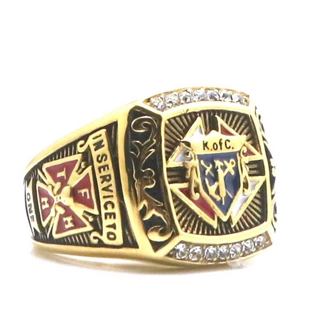 Official Original Knights of Columbus Ring Stainless Steel Etsy
