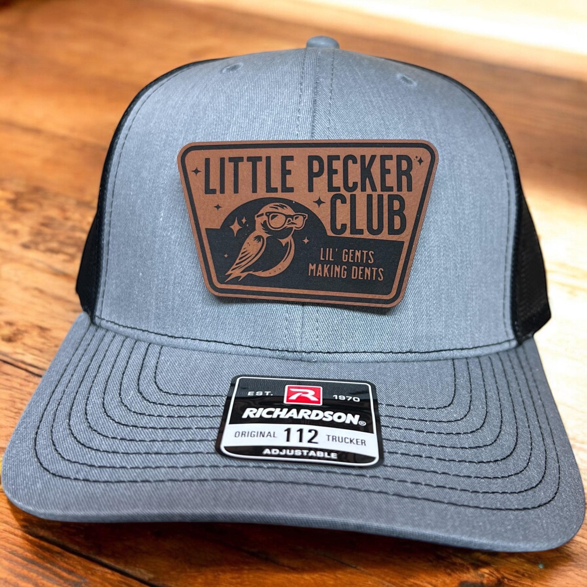 Little Pecker Club Patch Hat | Richardson Mesh Back Snapback  display picture 2