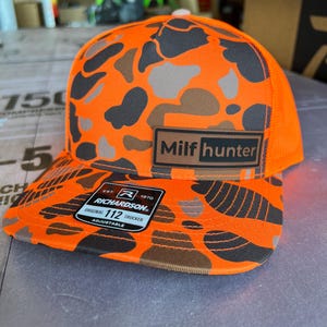 MILF Hunter Patch Hat | Richardson 112, Mesh Back Snapback