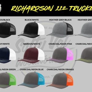 Rizz'em With the 'tism Leather Patch Hat | Richardson Mesh Back - Etsy