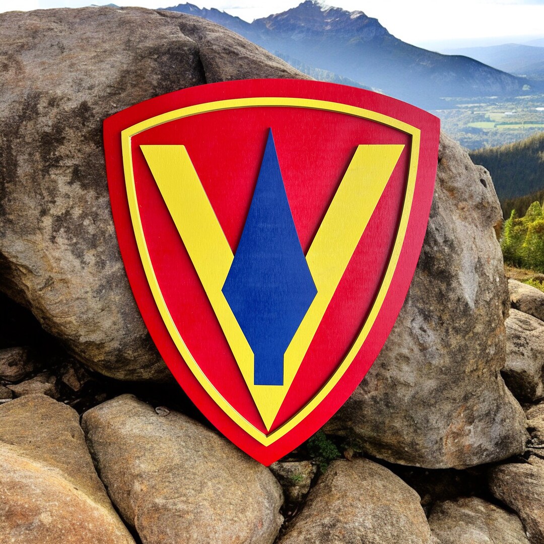USMC 5th Marine Division Wooden Wall Sign Etsy