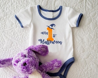 My 1st Halloween svg, Kids Halloween svg Silhouette, Files for Cricut, Baby's First Halloween Onesie, Halloween Baby Clothes, Silhouette