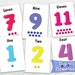 Number Flashcards 0-20, Numbers Flashcards, Learn to Count, Numbers 0 ...