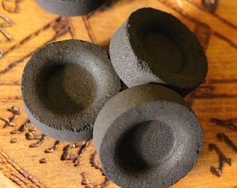 Fast-Light Charcoal Disks: Incense Burning Tablets (10 Roll)