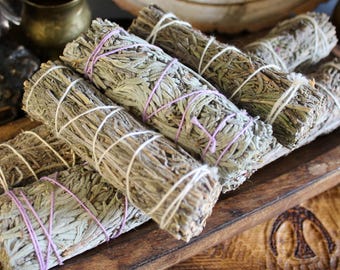Lavender Smudge Stick: Energy Cleansing & Relaxation Bundle